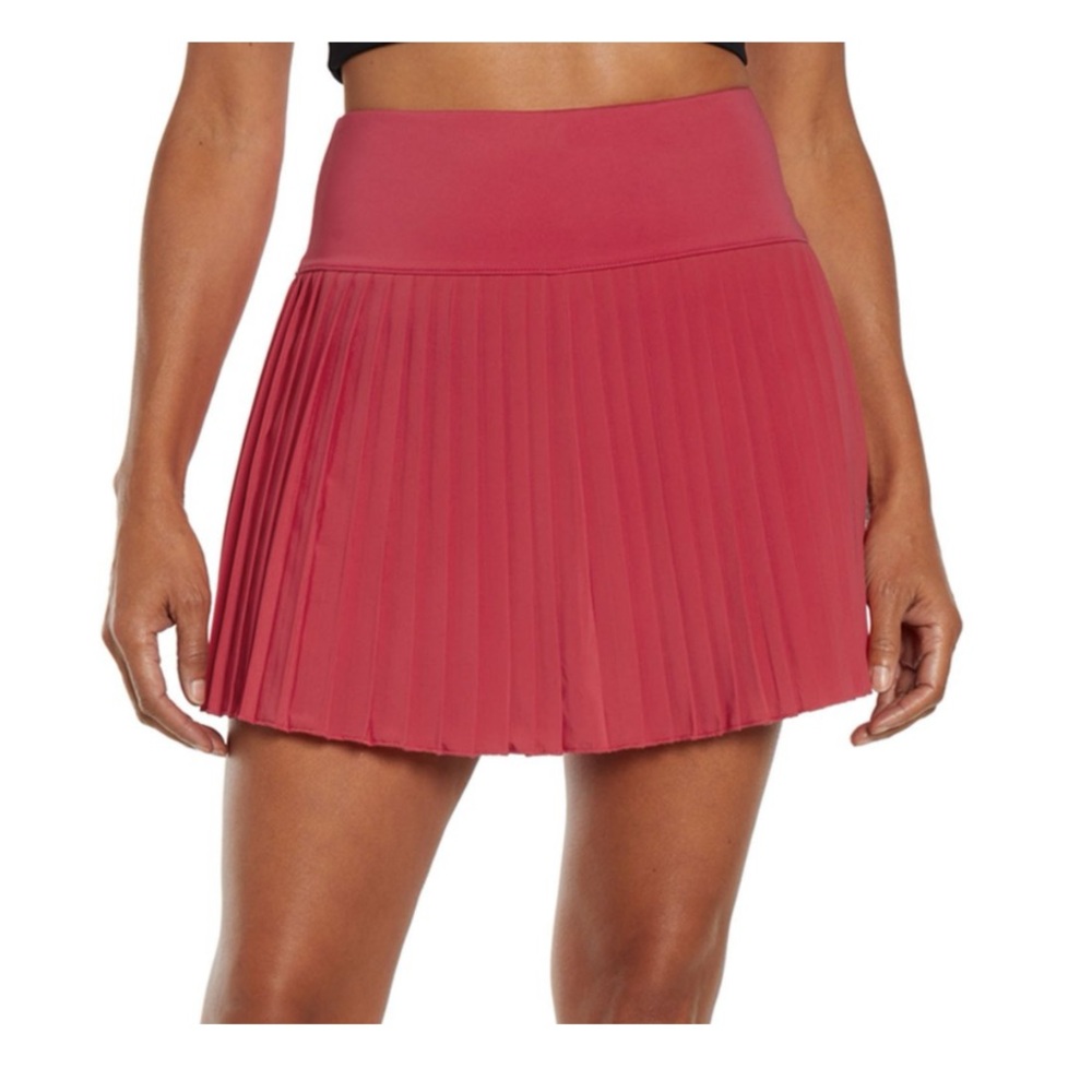 Pleated skort